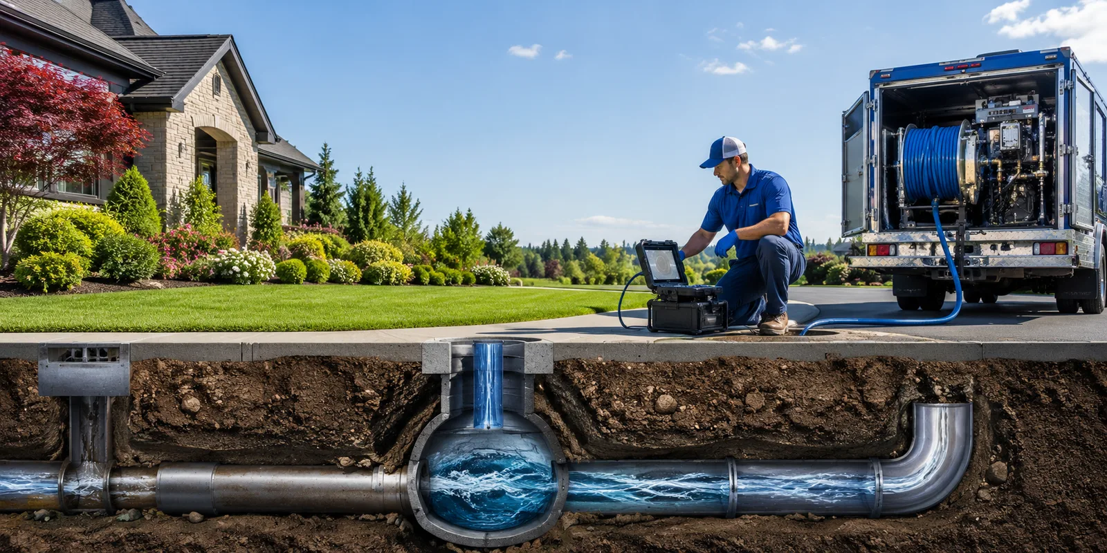Drainage restoration information for Harveyville, KS
